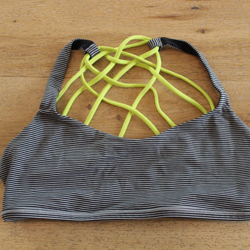 EUC Lululemon Free To Be Wild Sports Bra 8